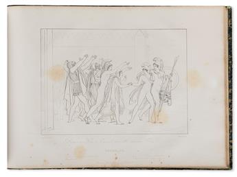 ANNE-LOUIS GIRODET DE ROUSSY-TRIOSON (1767-1824) Énéïde-- Suite de Compositions; [bound with] Compositions tirées des Géorgiques.